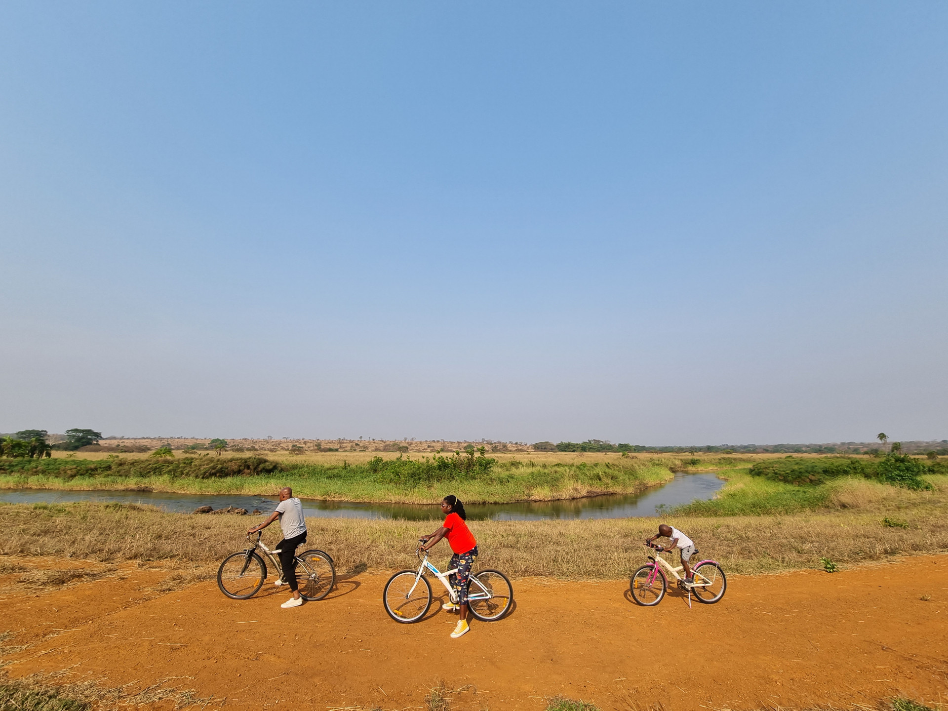 Percurso de bicicleta ?? beira rio - Kahombo Resort Rural